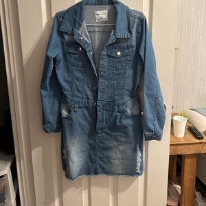 Denim dress
